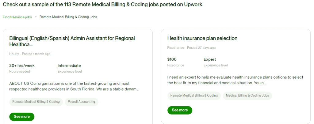 Remote Medical Billing and Coding Jobs