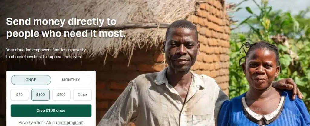 websites where rich people give away money