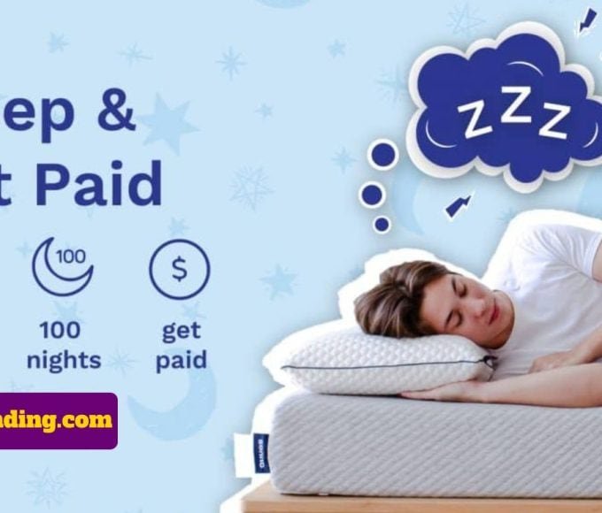 Get paid to sleep