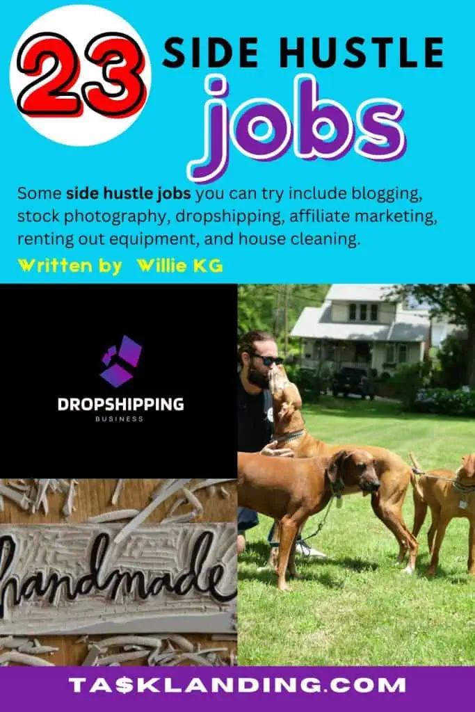 Side hustle jobs
