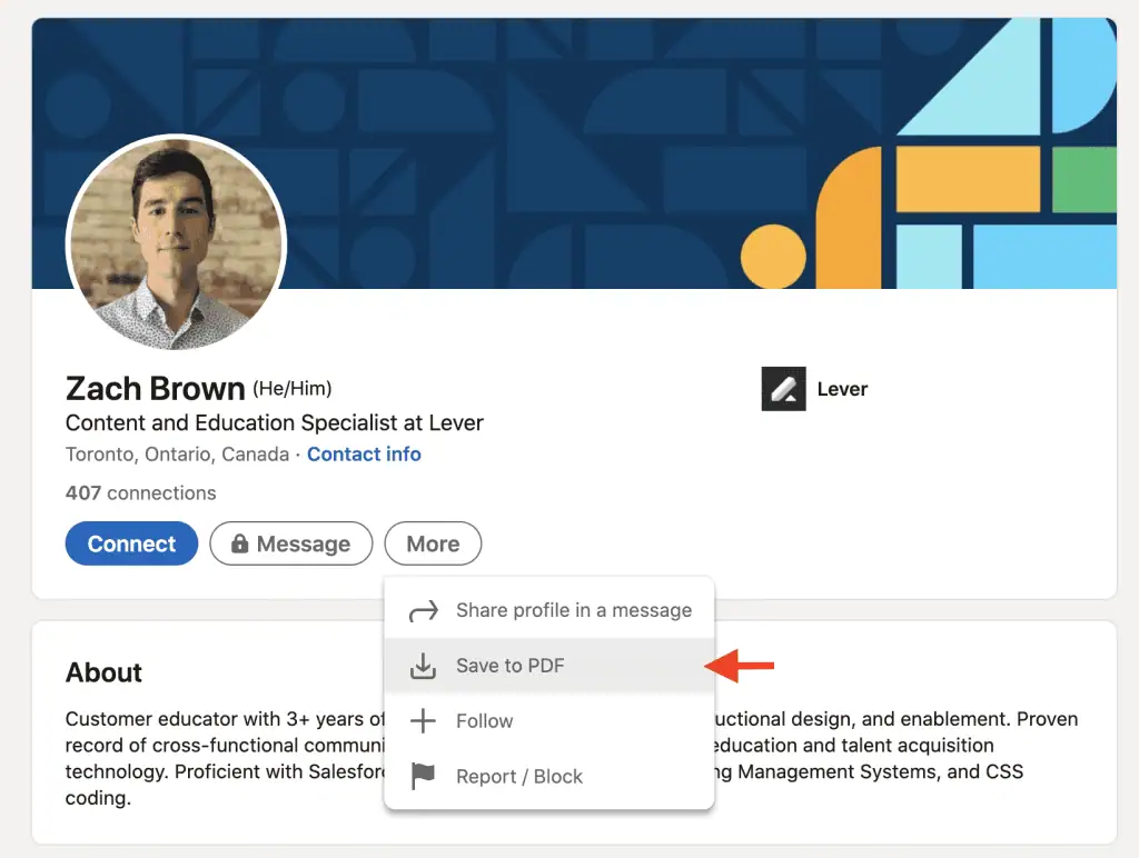 how to find unique impressions on LinkedIn