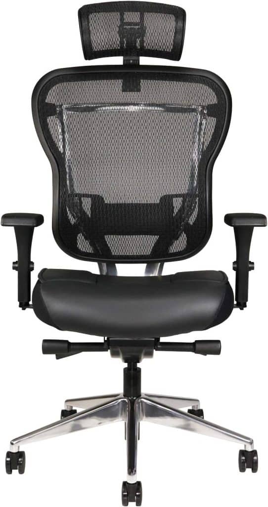 ergonomic chair with footrest