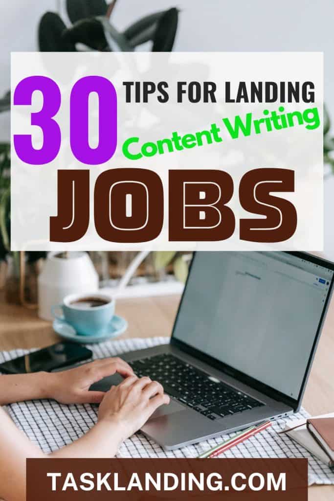 Remote Content Writing Jobs